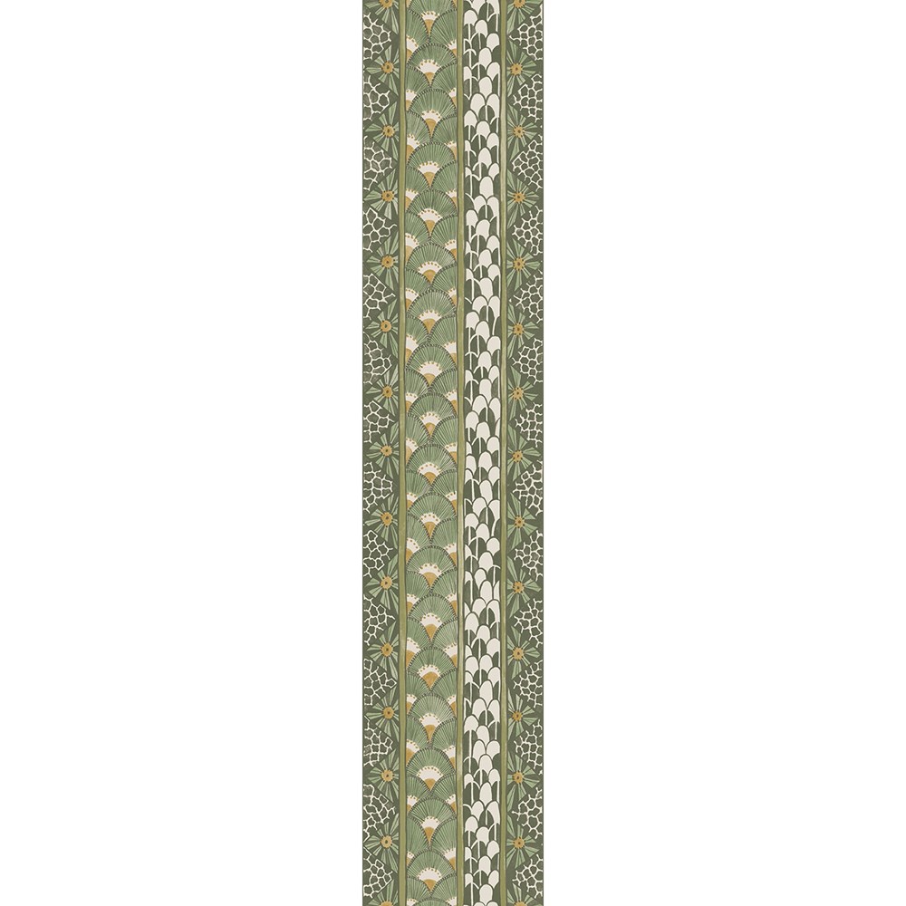 Ardmore Border Wallpaper 5024 by Cole & Son in Soft Olive Green